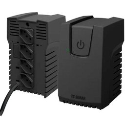 Estabilizador Ts Shara Powerest 300va Mono 220v - 9119 Preto 220 Volts - 1