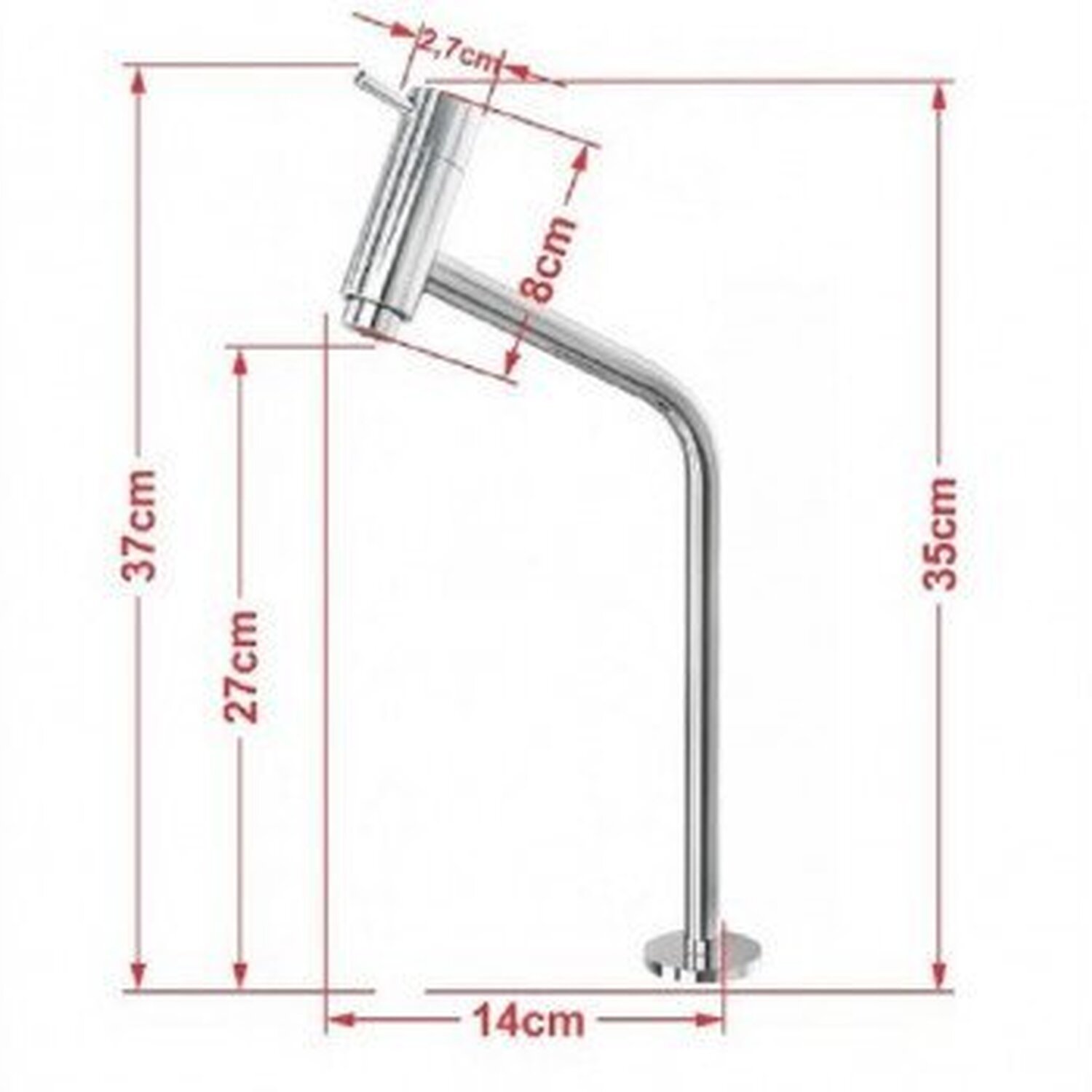 Cuba de Vidro Abaulada 45cm com Válvula e Torneira - 3