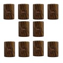 Ver imagem 1 de Conjunto com 10 Tomadas 2p+t 10a 250v, Modular, com Placa 4x2 e Suporte