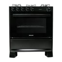 Ver imagem 3 de Fogão Suggar de Piso Cook Essence 5 Bocas com Mesa de Vidro