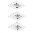 Ver imagem 1 de Kit 3 Spot Branco de Embutir Direcionavel Recuado Par 20 Corredor Ac873