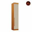 Ver imagem 2 de Módulo Guarda-Roupa 1 Porta 100% MDF Áurea - Arbo Design