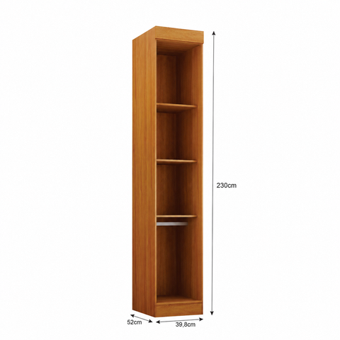 Módulo Guarda-Roupa 1 Porta 100% MDF Áurea - Arbo Design