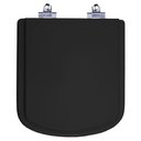 Ver imagem 1 de Assento Sanitário Laqueado Bali Preto P/vaso Incepa 6lpf