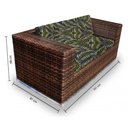 Ver imagem 2 de Conjunto Bora Bora - 1 Sofá 2 Lugares + 2 Poltronas + 1 Mesa de Centro - Moorea