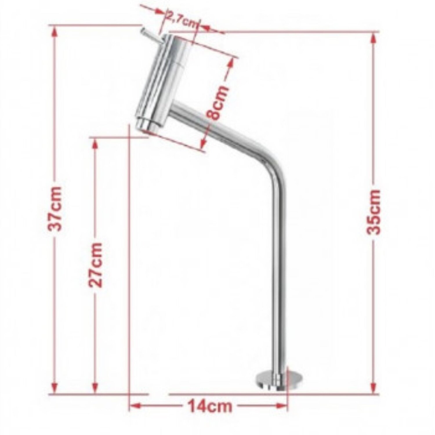 Cuba de Vidro Abaulada 45cm com Válvula e Torneira - 2
