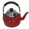 Chaleira Esmaltada Vermelha 2l Indução Elétrico a Gás Cooktop a Lenha - 2