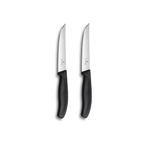 Faca de mesa 23cm para carnes lâmina lisa 12cm Victorinox 6.7903.12- 2 peças