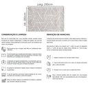 Ver imagem 4 de Tapete Retangular Decorativo para Sala Egípcio 2,00 X 2,50m - Nexta Casa