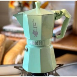 Cafeteira Moka Express 6 Xic Exclusive Verde - Bialetti - 2