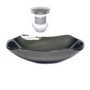 Ver imagem 1 de Cuba de Vidro Oval 47cm com Válvula e Torneira