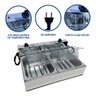 Fritadeira Elétrica Industrial 2 Cubas 10 Litros Inox - 3