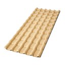 Ver imagem 1 de Telha Colonial Plan 2,42m X 88cm Marfim 6 Ondas - P3010022 - Afort