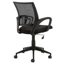 Ver imagem 2 de Cadeira de Escritório Secretária Base Preta com Rodinha Fortt Porto Preta - Csf01-p