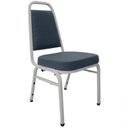 Ver imagem 1 de Cadeira Empilhável para Auditórios Linha Hotel Plus Cinza
