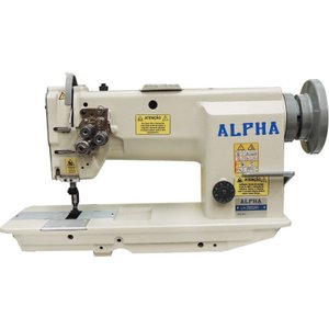 Maquina Costura Industrial 2 Agulhas Transporte Duplo Alpha