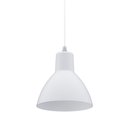 Ver imagem 3 de Lustre Pendente Taschibra Cúpula Td 622 E27 Bivolt Branco Fosco