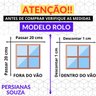 Persiana Rolo Blackout Deixar Quarto Escuro Largura 1,40 X 1,40 Altura - 2
