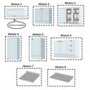 Ver imagem 5 de Cozinha Completa Dallas 11 Portas 3 Gavetas 100% Mdf Americana Branco - Panorama Móveis