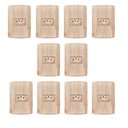 Ver imagem 1 de Conjunto com 10 Tomadas 2p+t 10a 250v, Modular, com Placa 4x2 e Suporte