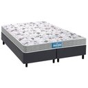 Ver imagem 1 de Cama Box King: Colchão Ortopédico Probel D45 Anatômico Guarda Costas Próextreme + Base Crc Suede