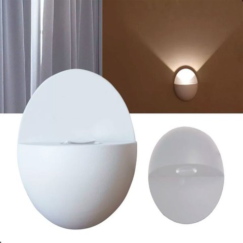 Arandela Bola Branca Parede Externa Interna LED 3000K