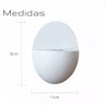 Arandela Bola Branca Parede Externa Interna LED 3000K - 6