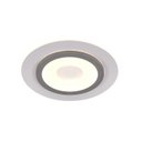Ver imagem 1 de Lustre Plafon Led 27w Cinza 24cm Sobrepor 3000k Bivolt Dcb03058