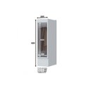 Ver imagem 3 de Balcão de Cozinha Modulado C/ Porta Toalha Americana S/ Tampo Branco - Henn