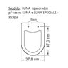 ASSENTO ICASA LUNA/LUNA SPECIALE BRANCO SOFT CLOSE PP - 6