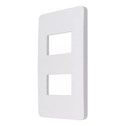 Placa 4x2 para 2 Módulos Bco Orion S730121004 Schneider - 2
