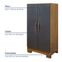 Ver imagem 6 de Armário Multiuso 2 Portas Triunfo