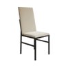 Cadeira de Jantar Estofada Mônaco Premium Bege - 2