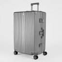 Ver imagem 1 de Mala de Viagem Grande 32kg Policarbonato Abs Noruega Maloa:prata