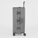 Ver imagem 4 de Mala de Viagem Grande 32kg Policarbonato Abs Noruega Maloa:prata