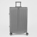 Ver imagem 3 de Mala de Viagem Grande 32kg Policarbonato Abs Noruega Maloa:prata