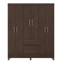 Ver imagem 2 de Guarda Roupa 2 Gavetas Jupiter Cafe Touch