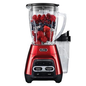 Liquidificador Reversível Oster Vermelho com Blend N Go 127v
