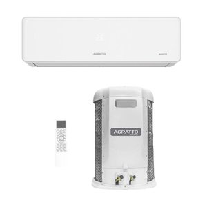 Ar Condicionado Split Agratto Hi Wall Fit Top Inverter 30.000 Btu/h Frio Monofasico Branco Ficst30f-