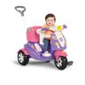 Triciclo Passeio ou Pedal Infantil Com Bau Moto Uno 1036 - 1