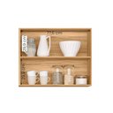 Ver imagem 3 de Armario Aereo de Cozinha Intenza 80 Cm com 2 Portas Freijo/chumbo