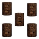 Ver imagem 1 de Cinco Conjuntos com 2 Tomadas 2p+t 20a 250v, Modular, com Placa 4x2 e Suporte