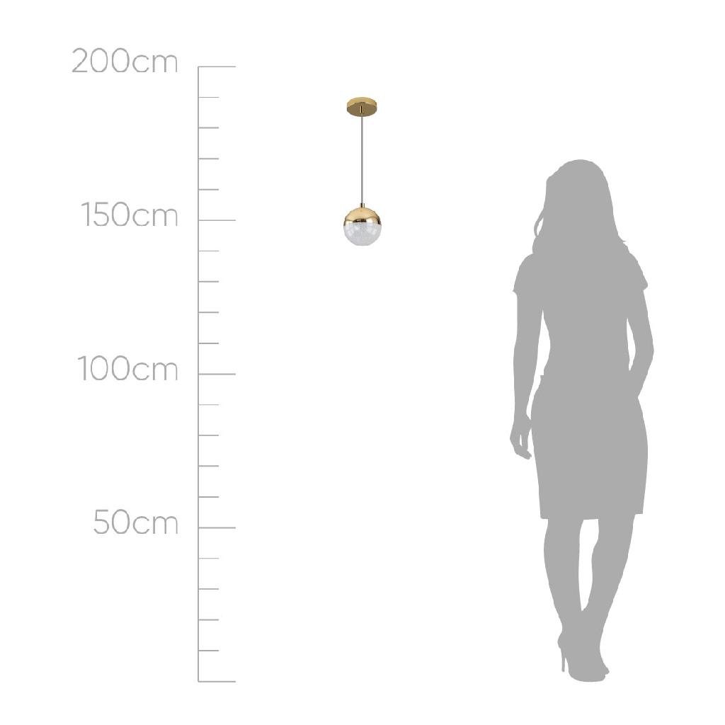 Pendente Media Luna LED 6W HM003 bella Iluminação ST2726 - 6