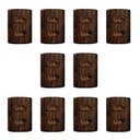 Ver imagem 1 de Dez Conjuntos com 2 Tomadas 2p+t 20a 250v, Modular, com Placa 4x2 e Suporte