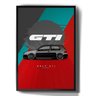 Quadro Decorativo Desenho Golf Gti Volkswagen Carro - 1