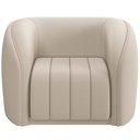 Ver imagem 5 de Kit Sofá 4 Lugares para Sala 252cm com 02 Poltronas Lazio M03 Veludo Bege - Lyam Decor