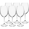 Jogo 6 Taças Vinho Bohemia Cristal Titanium 580ml - 1