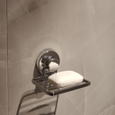 Ver imagem 5 de Saboneteira Porta Sabonete com Ventosa Faciliti Suporte de Parede para Banheiro Cromado