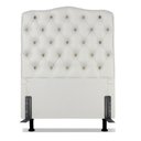 Ver imagem 2 de Cabeceira Solteiro 88 - Bello Box - Dunas Sintético Branco