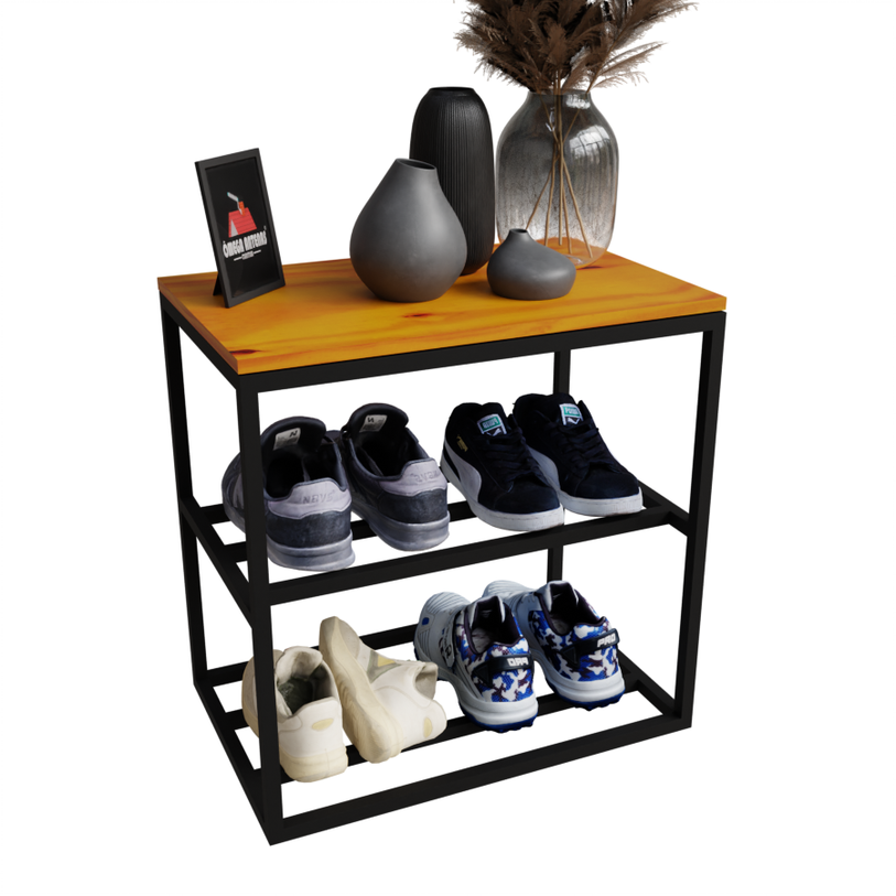 Ver imagem 1 de Banco Sapateira para Praticidade no Hall de Entrada 30x50cm